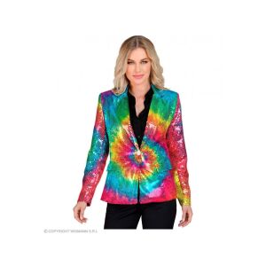 Party blézer csillogó Tie-Dye mintás női jelmez XXL-es méretben 118329133 - Öltözködés kiegészítő