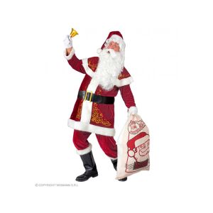 Weihnachtsmann Kostüm für Herren Größe L/XL mit Gürtel, Marke Widmann - Weihnachtsmannkostüme
