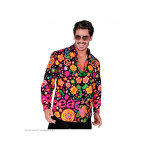 Party ing neon Hippie mintás férfi jelmez S/M-es méretben 118330728 - Widmann