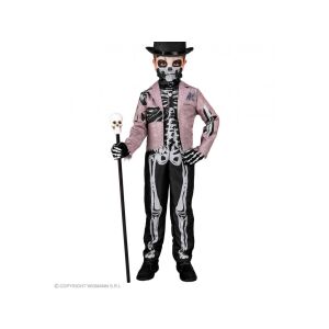 Csontváz frakk fiú jelmez 128-as méretben 118332398 - Widmann
