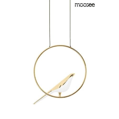 MOOSEE BIRD Arany-Fehér LED Függőlámpa 118334427