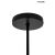 Moosee Bobbie 3 Modern Állítható LED Függőlámpa Fekete 118334450