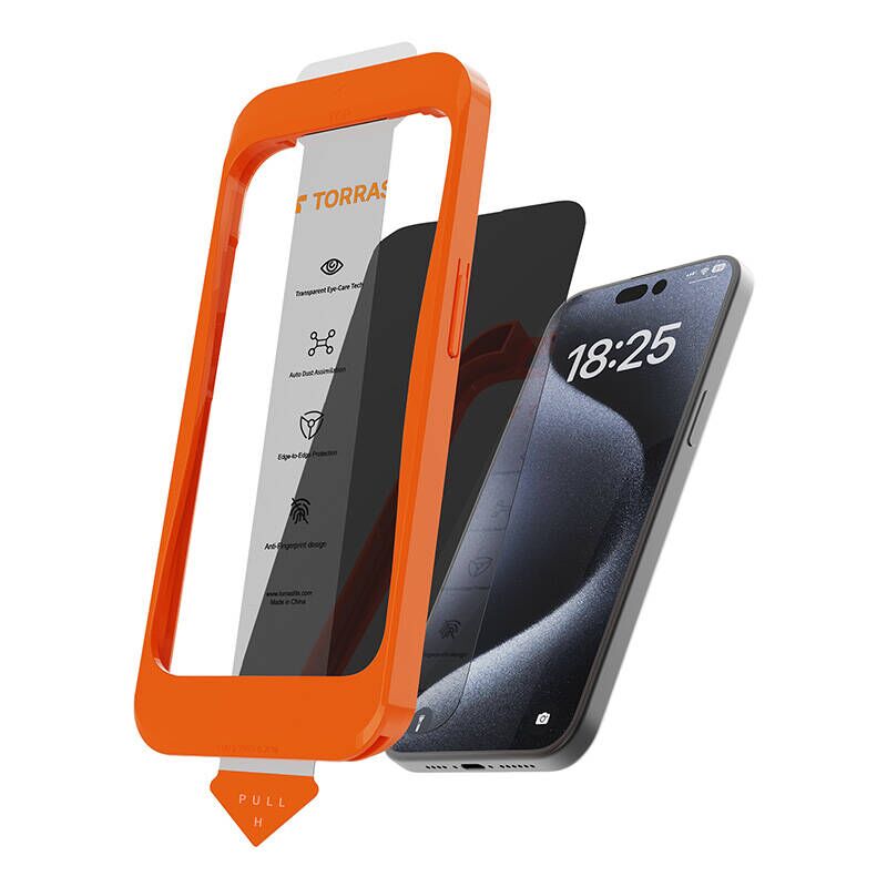 Torras Install Master iPhone 16 Pro Max Telefon kijelzővédő üveg...