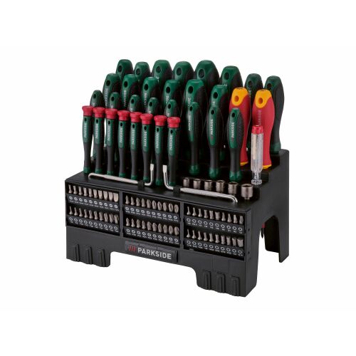 PARKSIDE csavarhúzó- és bitkészlet, 101 darabos 118355922
