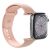 PURO ICON - Elastyczny pasek do Apple Watch 38/40/41 mm (S/M & M/L) (Dusty Pink) 131454315