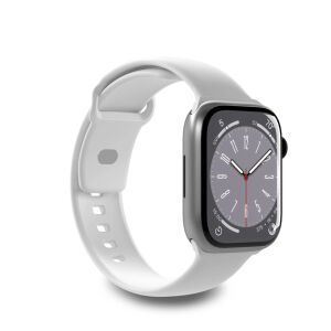 Puro Icon Biały Pasek do Apple Watch 42/44/45/49 mm - Pasek do inteligentnego zegarka