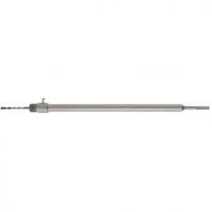 MTX M22x400mm hosszított magfúró adapter SDS Plus körkivágó központosító szár 124018522 - Fúrószár hosszabbító