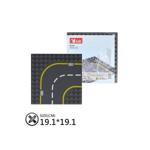 WANGE 907 cestná základná doska pre veľké stavebné kocky, rozmer 19.1x19.1 cm - Plastové stavebnice