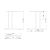 Miladesign Lábazat G2 ST201E talp méretdiagram
