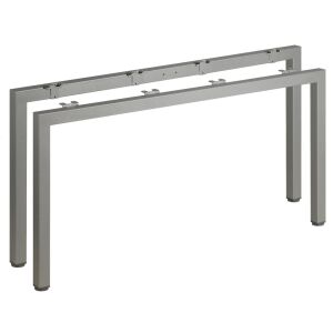 MILADESIGN Mobi-Q MQ7312 fekete asztallábak, fém váz, állítható magasság, modern design - Bútorláb