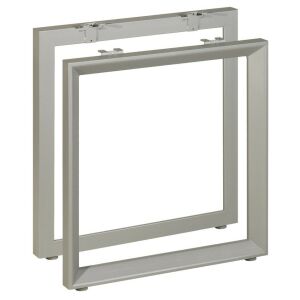 Mobi-Q MQ5506-Z fehér asztal lábak, 2 db-os szett - Bútorláb