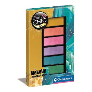 Verrückter Chic. Palette mit tropischer Atmosphäre 118378684 - Lidschatten