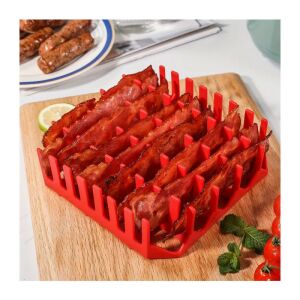 Szilikon légsütő grill állvány - Hőálló és tapadásmentes sütőeszköz légkeveréses sütőkhöz 140658754 - Forrólevegős sütő kiegészítő