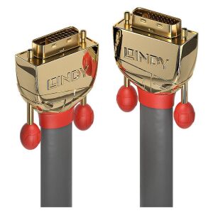 LINDY DVI-D Dual Link Kabel Gold Line 15m (36207) 118385483 - DVI kábel