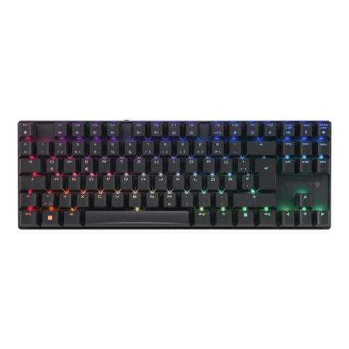 Cherry MX 8.2 TKL WL Mechanikus Gaming Wireless Billentyűzet DE - Fekete (G80-3882LJADE-2) 124520032