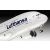 Revell Airbus A380-800 Lufthansa model lietadla pohľad spredu