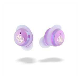 Guess GUTWSJ144ESU TWS Bluetooth Fülhallgató Headset töltőtokkal - Lila (GUTWSJ144ESU)