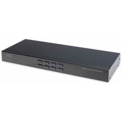 Digitus 8-portový Combo KVM prepínač, (DS-23200-2) 118387219