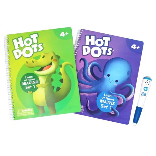 HOT DOTS комплект за математика и четене - серия 1 118387571