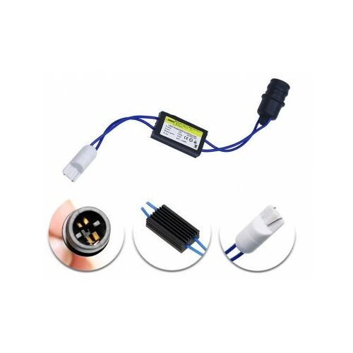 LED T10 (W5W) Glühbirnen-Fehlerbehebung mit flexiblem Sockel, 12V, 3,2W - AE-T10-SOFT