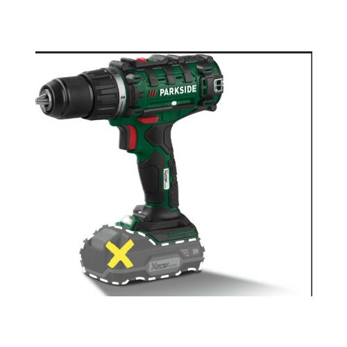 Parkside 20 V akkumulátoros fúró/csavarozó PABS 20 Li H9 akkumulátor és töltő nélkül 118390639