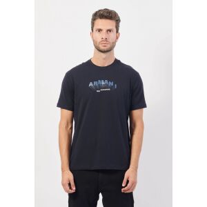 T-shirt męski Armani Exchange 6DZTHV XL INTL Granatowy 118392420 - Koszulka męska