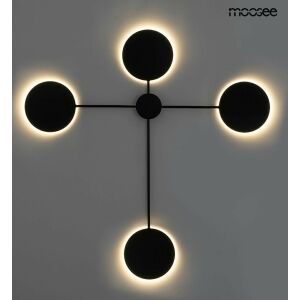 Moosee Shadow 4 Fém Fali Lámpa Fekete LED 118405449 - Moosee
