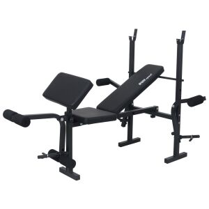 Multifunkčná fitness lavica Kubi Sport WB2800K pre domácu posilňovňu, vzpieranie a silový tréning - Posilňovanie