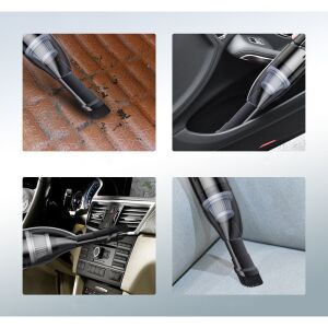 AutoClean Pro – Vezeték Nélküli Autós Porszívó – HEPA Szűrővel