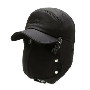 Téli Sapka Műszőrmével - Arc- és Fülvédő 143059817 - Férfi sapka