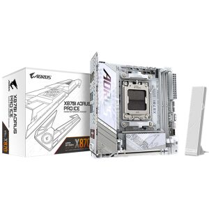 GIGABYTE X870I AORUS PRO ICE Mini-ITX Mainboard mit Verpackung - Grundplatten