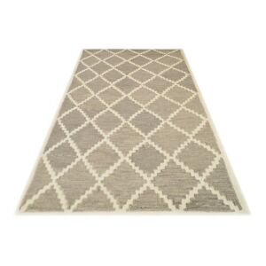 Dywan Bakero Romantic srebrny, wzór marokański, 122x183 cm - Dom i ogród