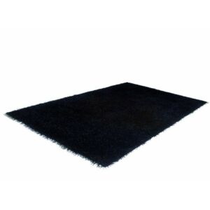 Szögletes nézet a Bakero Shaggy Shrubs 03 fekete szőnyegről (200x300 cm) - Bakero