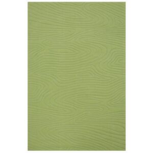 Bakero Zen 1048-07 zöld szőnyeg absztrakt mintával, 70x140 cm - Bakero