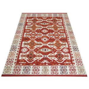 Килим Bakero Kelim classic, 155x240 см, многоцветен ацтечки модел - Декорация