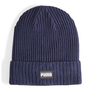Puma uniszex Ribbed Classic Cuff téli kötött sapka, matrózkék-fehér, S24 118493211 - Puma