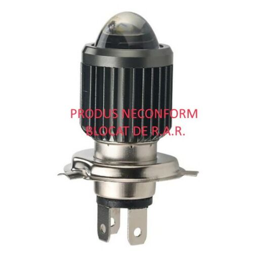 Żarówka LED H4 do motocykla, quada, reflektora do skutera, moc 15W, jasność 1200 Lm, 12V H4-15W 118524338