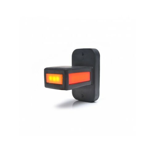 Led mérőlámpa karral 1169 W168.32, 12V-24V, pozíció fehér / piros / narancs WAS