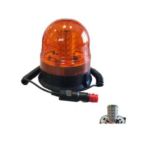 Orange LED Blinklicht mit Magnetfuß, 12V-24V, JBM Villogó LED - JBM