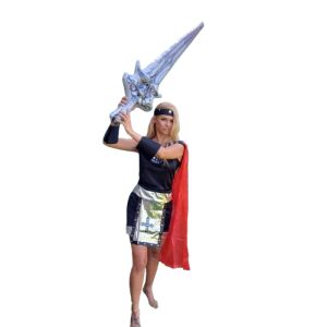 HARCOS Amazon harcos jelmez felnőtteknek, egy méret - Öltözködés kiegészítő