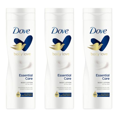 Balsam do ciała Dove Essential Care 3x250ml do skóry suchej