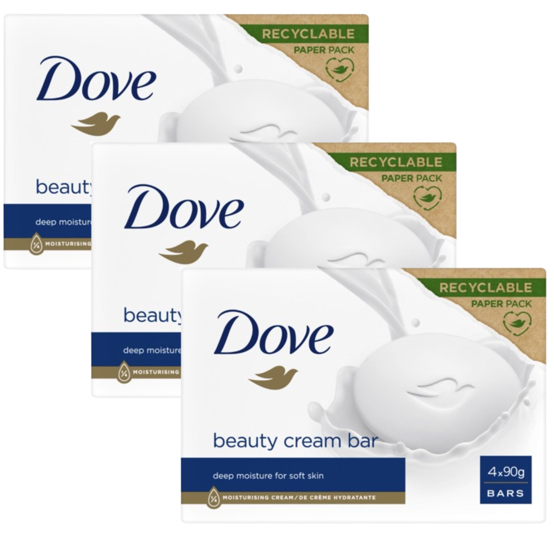 E-shop Dove Beauty Cream Bar Cream Soap Original 12x90g
