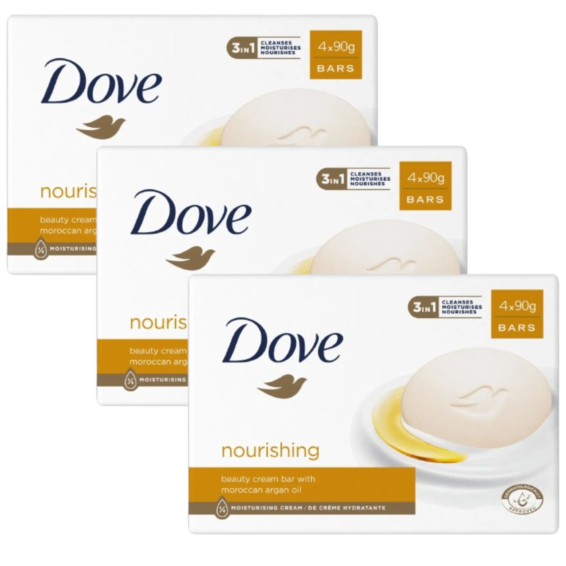 E-shop Dove krémové mydlo vyživujúce 12x90g