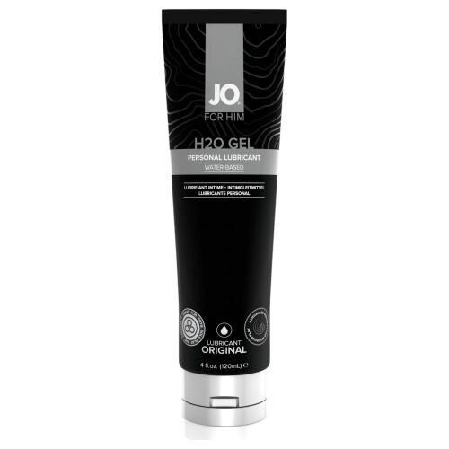 System JO H2O Gel Original vízbázisú síkosító gél férfiaknak, 120ml