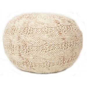 Bakero Pouf Oslo ivory (40x40 cm)