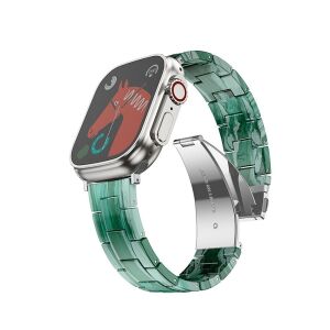 ForCell FORCELL F-DESIGN FA04 Marmoriertes Harzarmband für APPLE Watch 38/40/41 mm grün 118567742 - Forcell