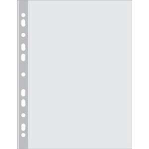 Genotherm A4 document protector, 50 micron, clear, 11 holes, Donau - Document wallet