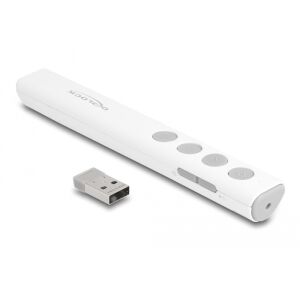 Delock USB-s Lézermutató fehér (64251) (64251)