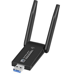 Адаптер 2in1 WIFI+BT 5.0 (BLE+EDR), USB 3.0, Dual Band 2.4-5Ghz, Windows и Mac OS Compatible, 1300Mbps, Realtek Chipset, PC, Laptop 118597303 - Nonbrand Wi-Fi рутер, адаптер