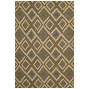 Bakero Kelim Modern 221 Szőnyeg, 155x240 cm, Marokkói Gyémánt Mintás - Bakero